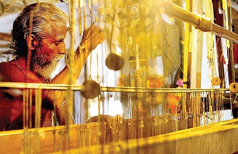 Sari satire of death and loss