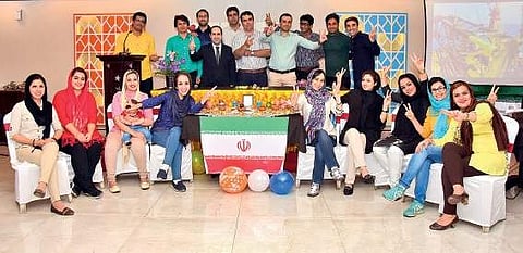 Iranians in Thiruvananthapuram at their new year celebrations   B P Deepu