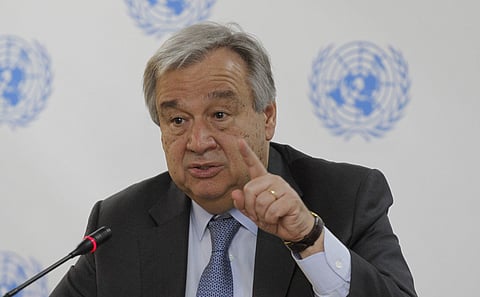 UN secretary general Antonio Guterres (File|AP)