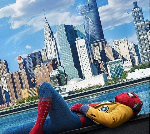 'Spiderman: Homecoming' poster. (Photo courtesy: Twitter@SpiderManMovie)