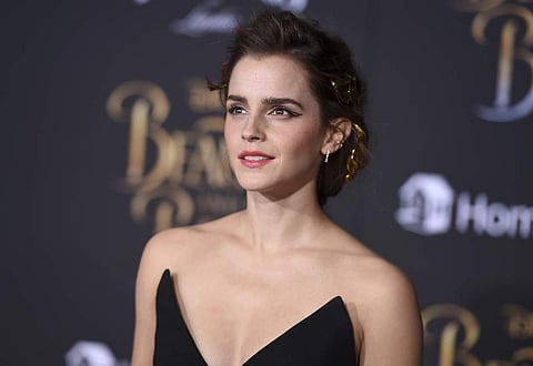 Emma Watson, who plays the role of 'Belle', arrives at the premiere of Beauty and the Beast in Los Angeles. (Photo | AP)