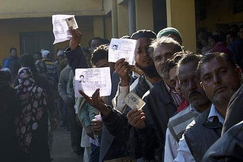 AP file photo of UP voters used for representational purpose only