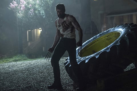 This image released by Twentieth Century Fox shows Hugh Jackman in a scene from, 'Logan.' | AP