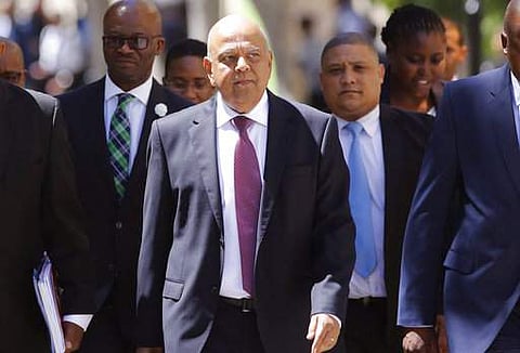 South Africa's finance minister Pravin Gordhan (File Photo | AP)