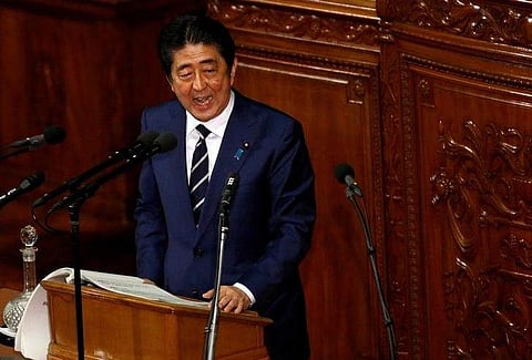 Japan's Prime Minister Shinzo Abe (REUTERS)