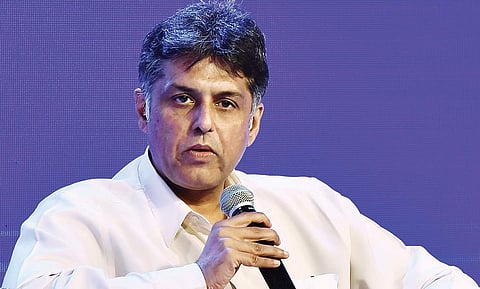 Congress leader and former I&B Minister Manish Tewari.