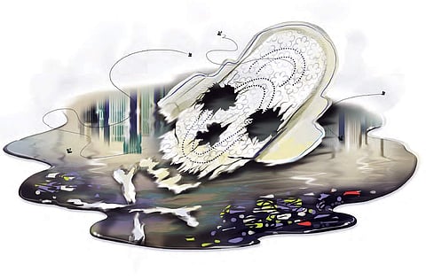 Alternatives like re-usable and use-and-throw cloth pads a must