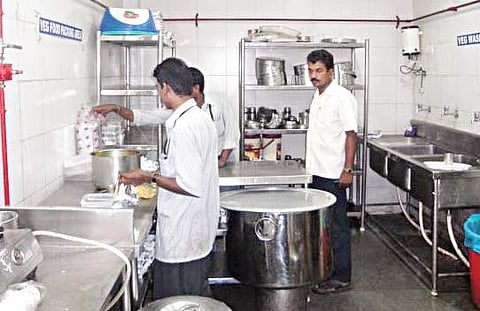 As per policy, base kitchens have to be be in place in six months
