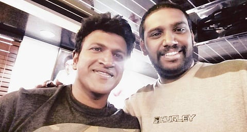Puneeth  Rajkumar and Adarsh K  Eshwarappa