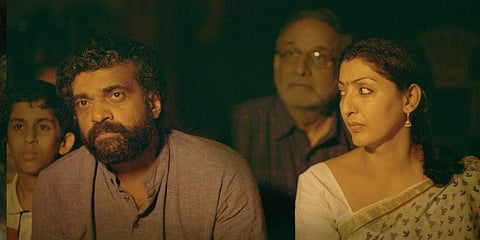 Anil Nedumangad and Virginia Rodrigues