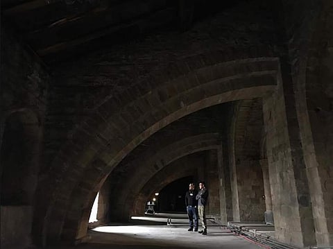 Anthony and Joe Russo at Durham Cathedral (Photo | imgur)