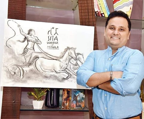 Amish Tripathi is launching his new book Sita-Warrior of Mithila