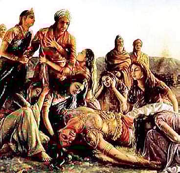 Freedom of choice, in times of the Mahabharata