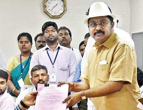 TTV Dhinakaran. (File photo)