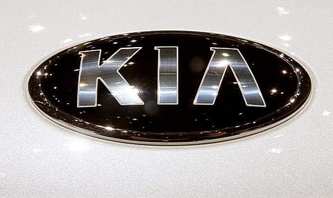 The logo of Kia is seen during the 87th International Motor Show at Palexpo in Geneva, Switzerland March 8, 2017. | Reuters