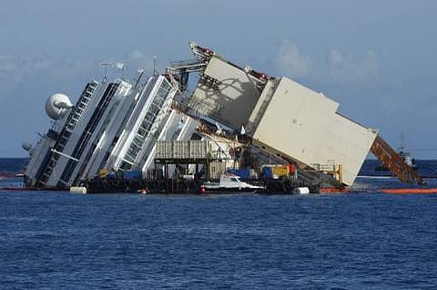 Prosecutors have argued his recklessness was to blame for the fate of the giant ship, which struck underwater rocks off the Tuscan island of Giglio on the night of January 14, 2012, and toppled over. | AFP File Photo