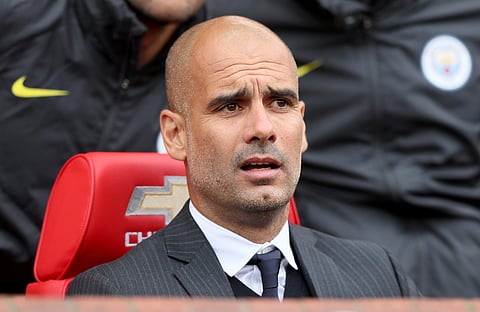 Manchester City manager Pep Guardiola  | AP