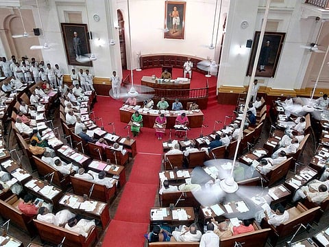 At its 60th anniversary celebrations, the Kerala legislative assembly walks down the memory lane. The Kerala assembly convened at the old assembly hall on Thursday. (EPS|Manu R Mavelil)