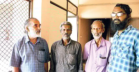 Maoists Ajayan, Devarajan,  Gopal and Rajesh Madhavan at the NIA Court in Kochi | K Shijith