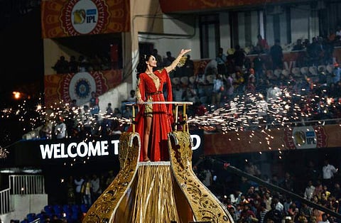 The grand inauguration for the for the 10th edition of the Indian Premier League began late evening on Wednesday. (EPS)