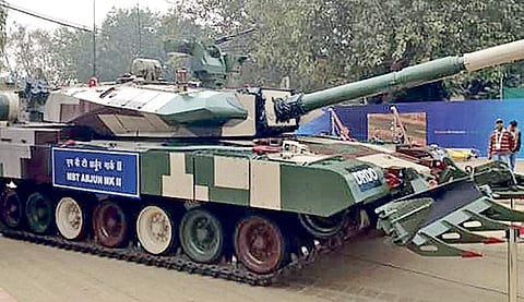 Main battle tank Arjun Mk-II