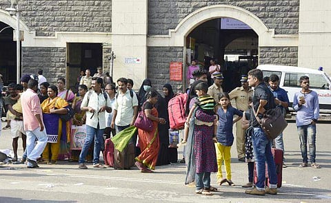 The UDF has called for a statewide dawn-to-dusk hartal on Thursday in protest against the forcible eviction of Mahija, mother of Jishnu Pranoy, the engineering student who was found dead in his college hostel. (BP Deepu  | EPS)