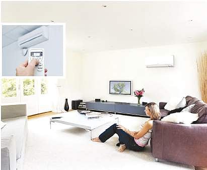 Set high temperature, save energy