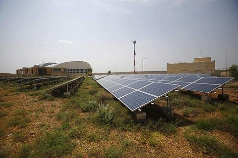 Solar panels . (Photo | Reuters)