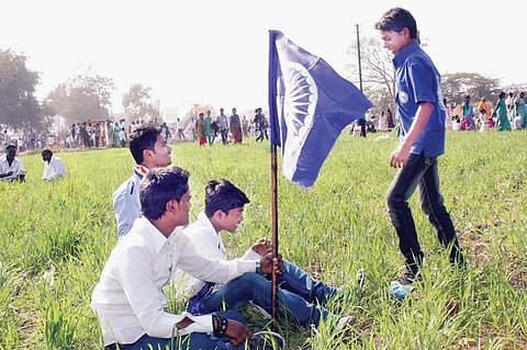 Stills from the movie, through which  filmmaker Somnath hopes to tell a positive history of Dalits