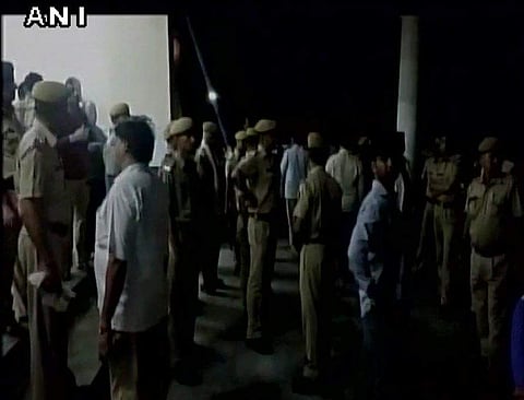 A marriage function was going on in the hall when the storm hit the area, police said. | Picture Courtesy: ANI