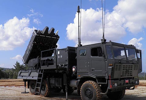 Photo - Spyder missile system (file)