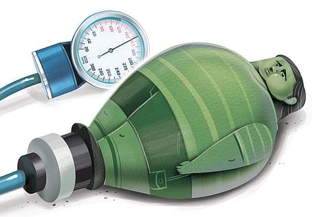 Hypertension affects children.