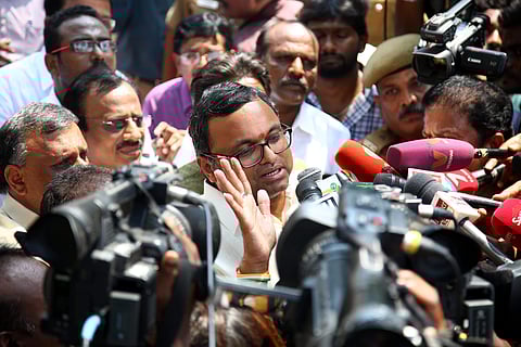 The CBI FIR claims Chidambaram’s approval of INX Media’s downstream investment was “deceitful and fallacious” as it happened after the foreign funds came in. | Express News Service