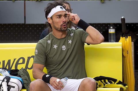 Tennis world number 29 Fabio Fognini | AP