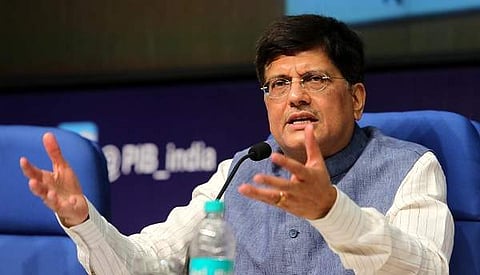 Minister of State for Power, Coal, New & Renewable Energy & Mines, Piyush Goyal. (Photo | EPS/Shekhar Yadav)
