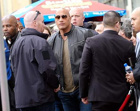 Actor Dwayne Johnson. (File photo | AFP)