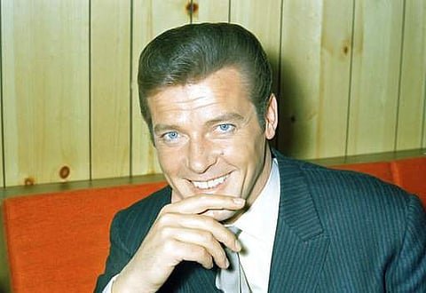 This is a May 1968 file photo of British actor Roger Moore of 'The Saint' and James Bond fame. (File Photo | AP)