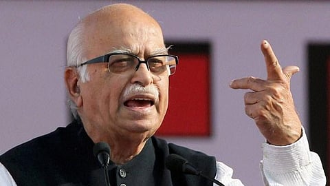 Senior BJP leader L K Advani. 