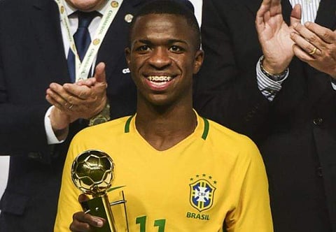 Brazilian prodigy Vinicius Junior (File | AFP)