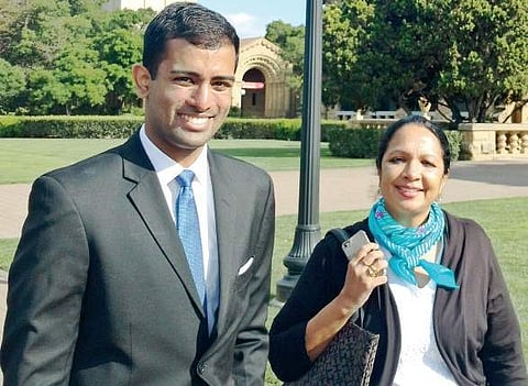 Ashwin Sreenivas and Molly Cyril