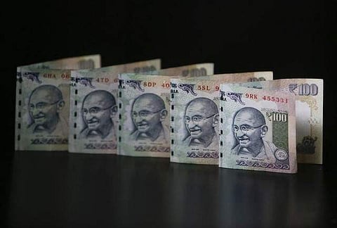 Rupee notes are seen in this picture illustration. | Reuters