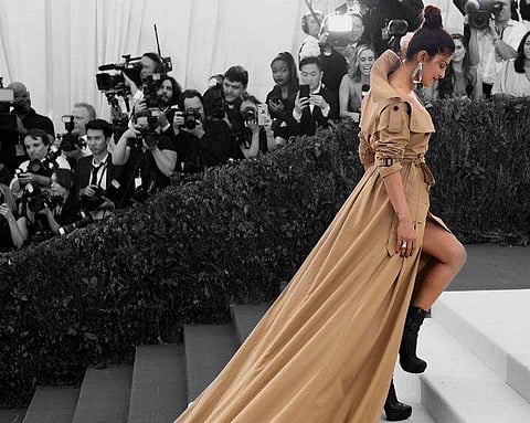 Priyanka Chopra at the Met Gala 2017. Instagram