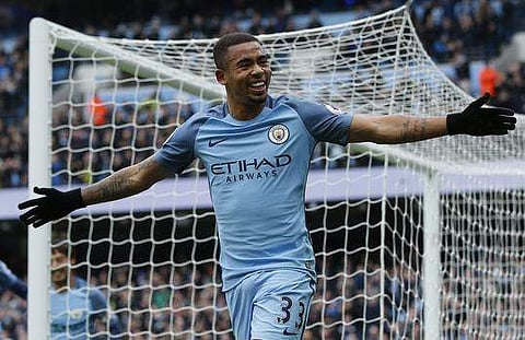 Manchester City striker Gabriel Jesus (File | AP)