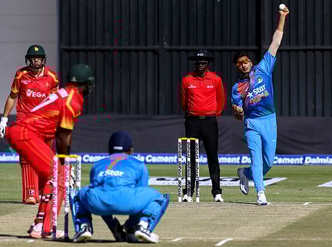 India bowler Axar Patel. (File photo | AFP)