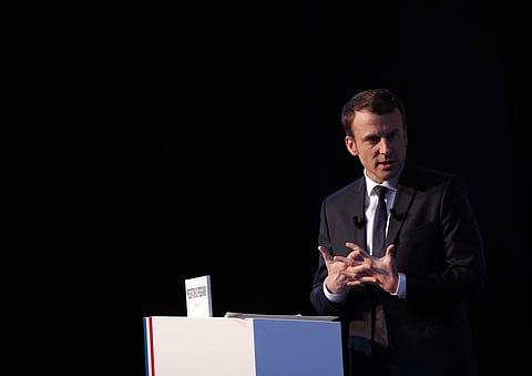 Emmanuel Macron addresses the media during a press conference held in Paris, Thursday, March 2, 2017. (Photo | AP)