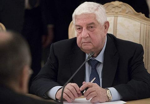 Syrian Foreign Minister Walid Muallem (Photo | AP)