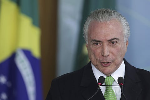 Brazil President Michel Temer (File | AP)