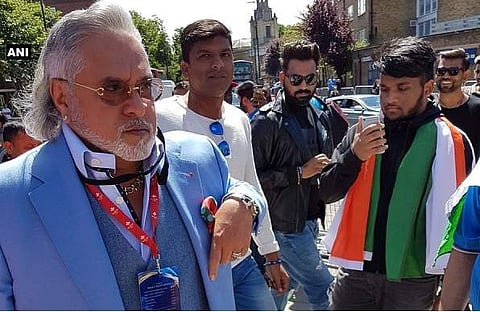 Vijay Mallya booed outside the Oval. (Photo : ANI)