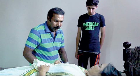 A scene from Amma Oru Drishya Virunnu