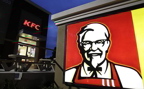 This April 18, 2011, file photo shows a KFC restaurant in Mountain View, Calif. | AP